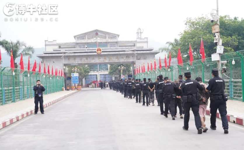 一处流窜涉诈窝点被铲除！佤邦司法委向中方移交48名中国籍涉案人员