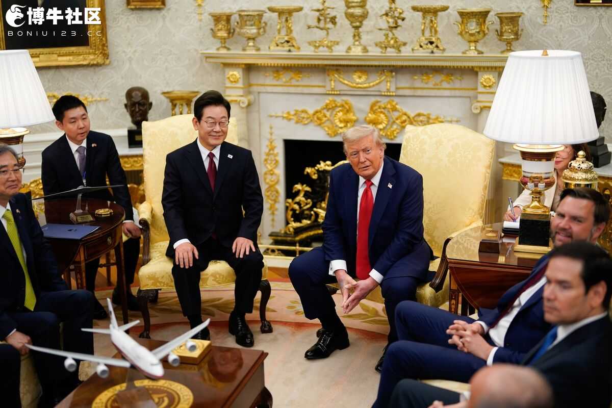 特朗普称赞与韩国关系，李在明寻求缓和贸易紧张