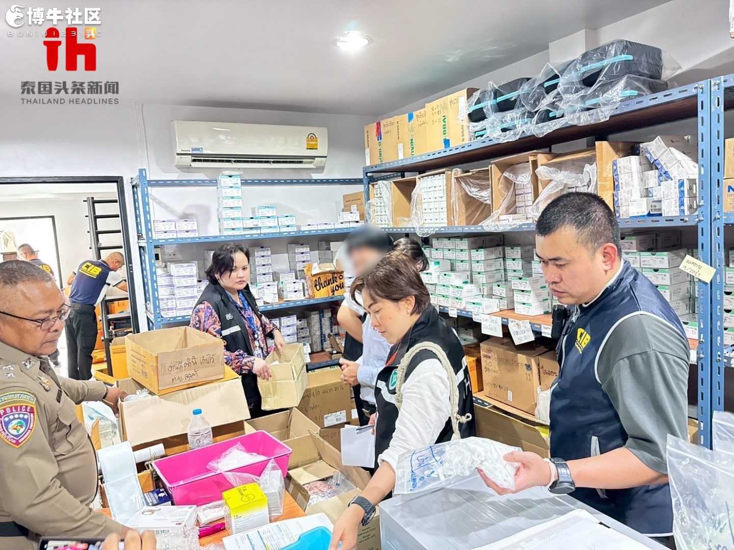 泰国警方捣毁一非法医疗硅胶销售窝点